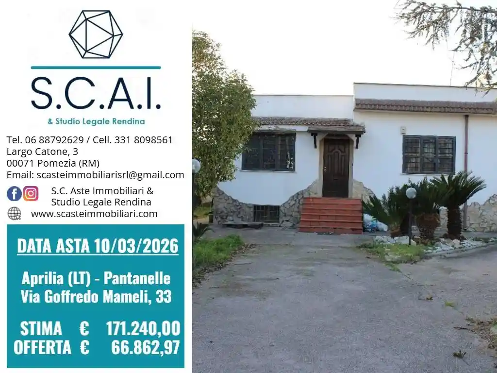 Villa in vendita a Aprilia