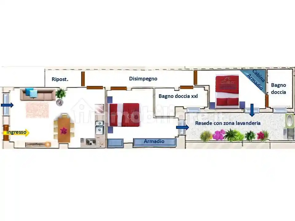 Appartamento in vendita a Viareggio