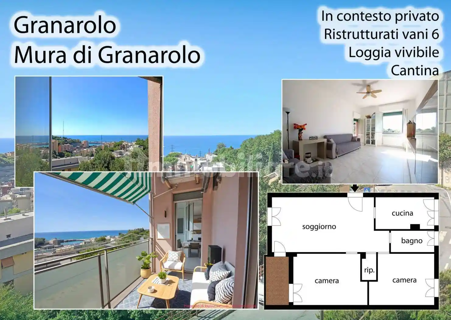 Appartamento in vendita a Genova