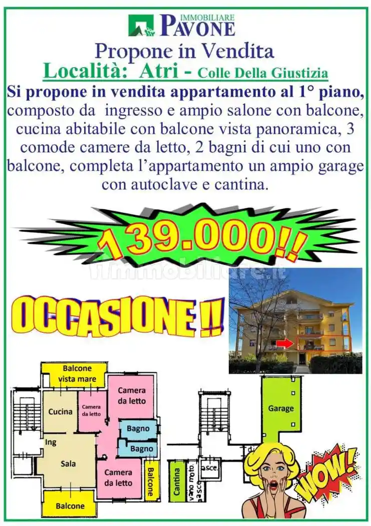 Appartamento in vendita a Atri
