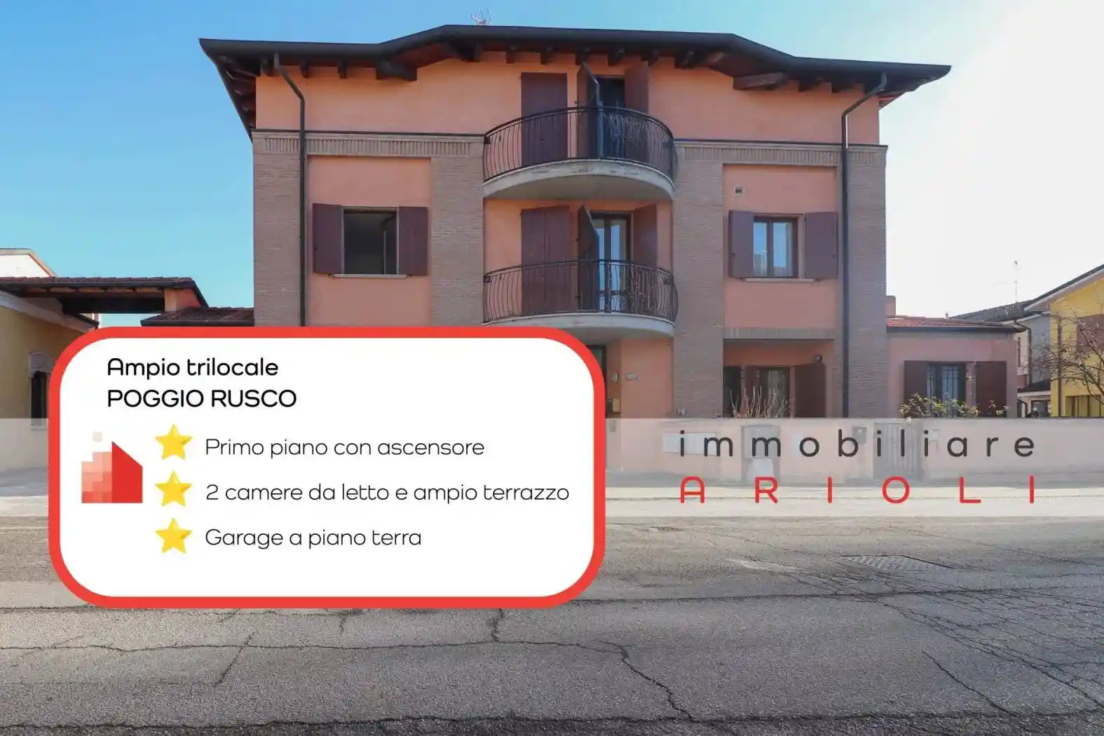 Appartamento in vendita a Poggio Rusco