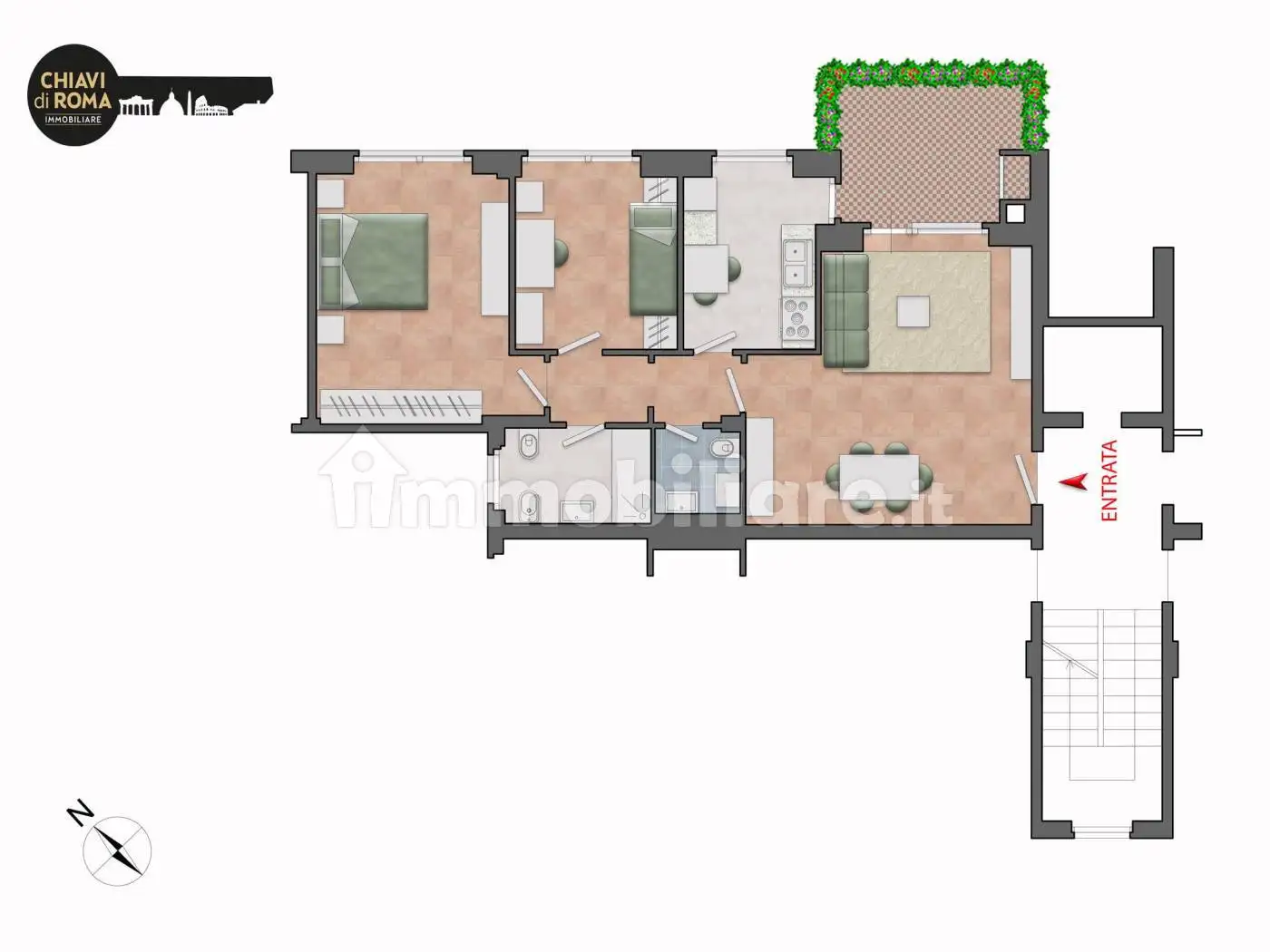 Appartamento in vendita a Roma