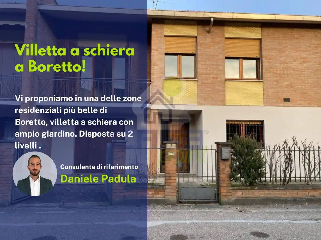 Casa indipendente in vendita a Boretto