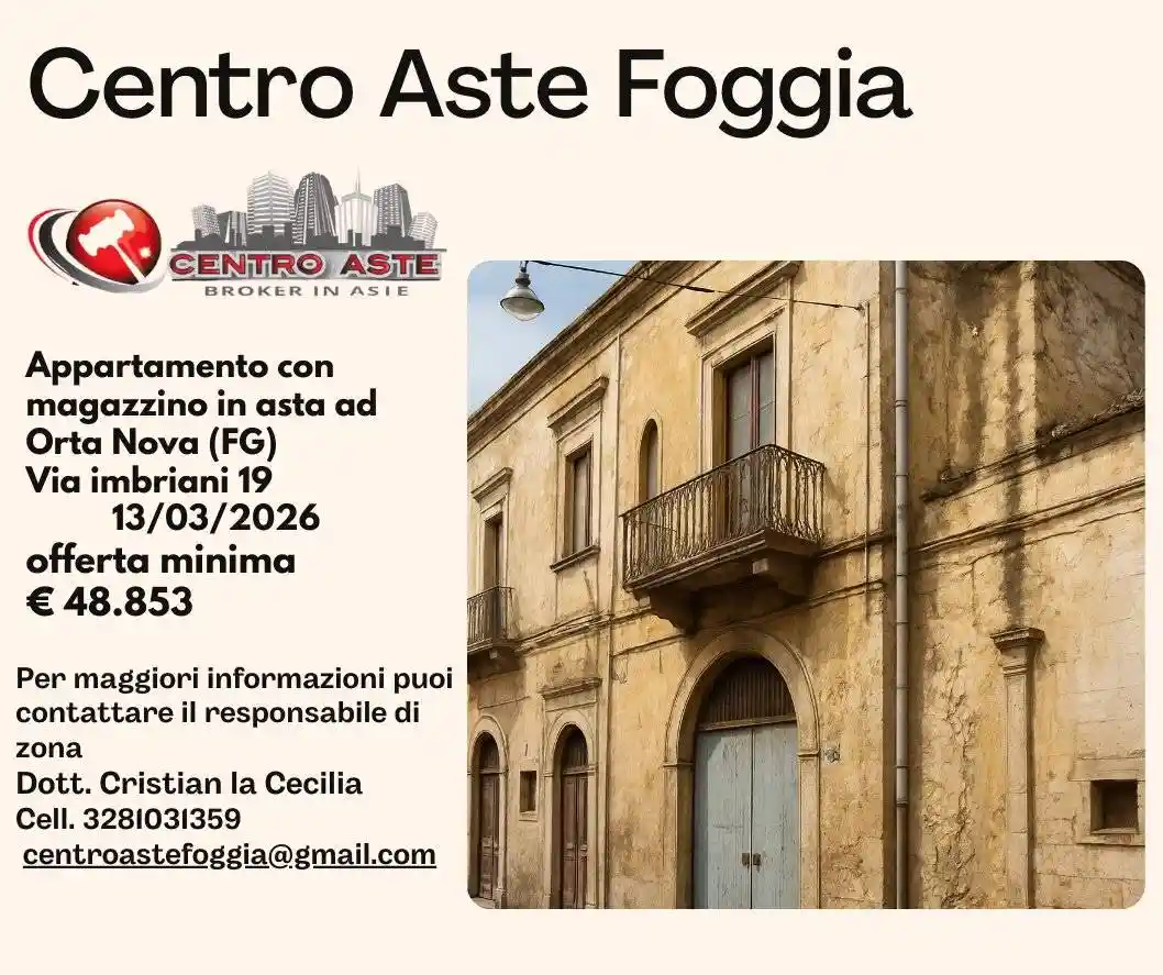 Appartamento in vendita a Orta Nova