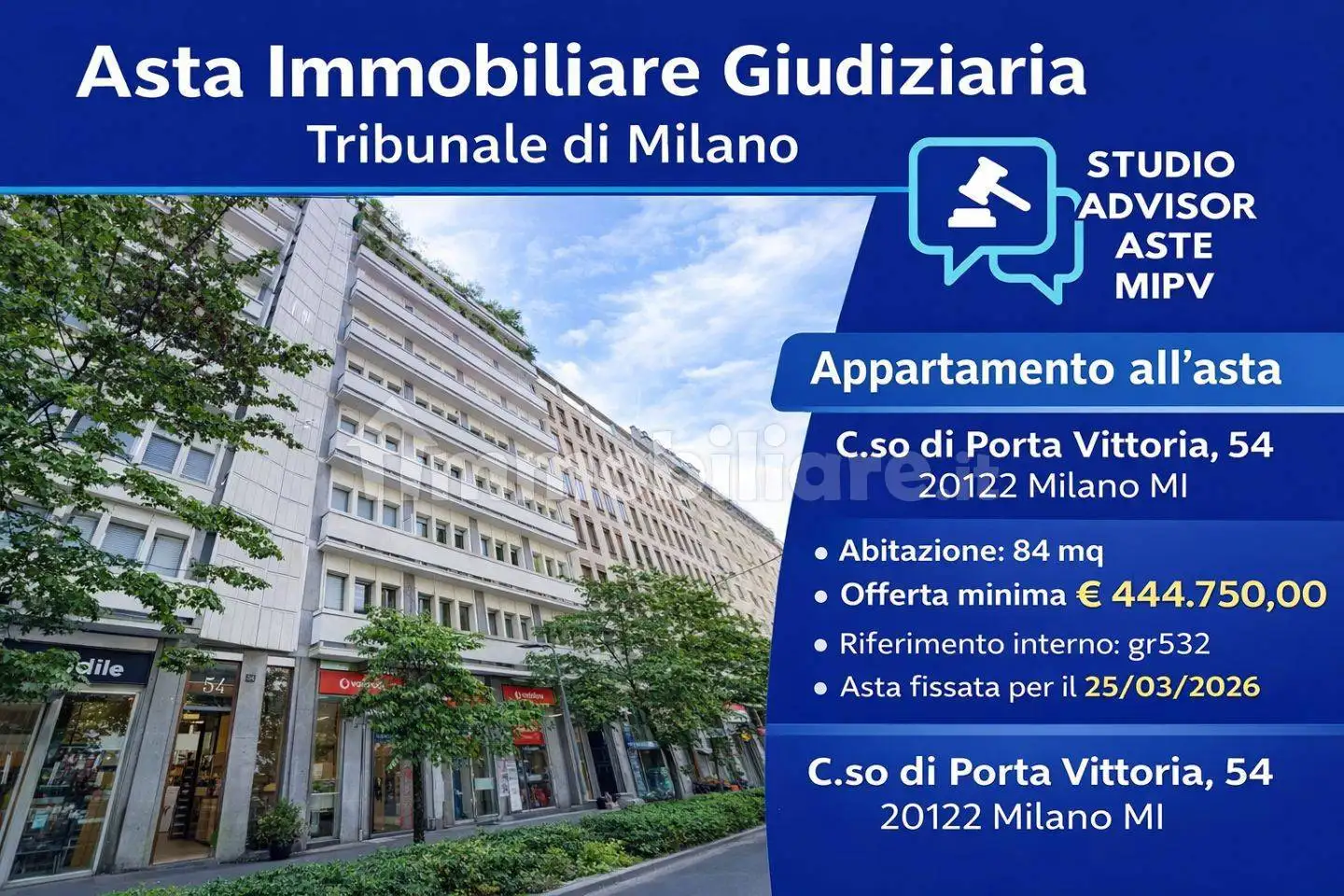 Appartamento in vendita a Milano