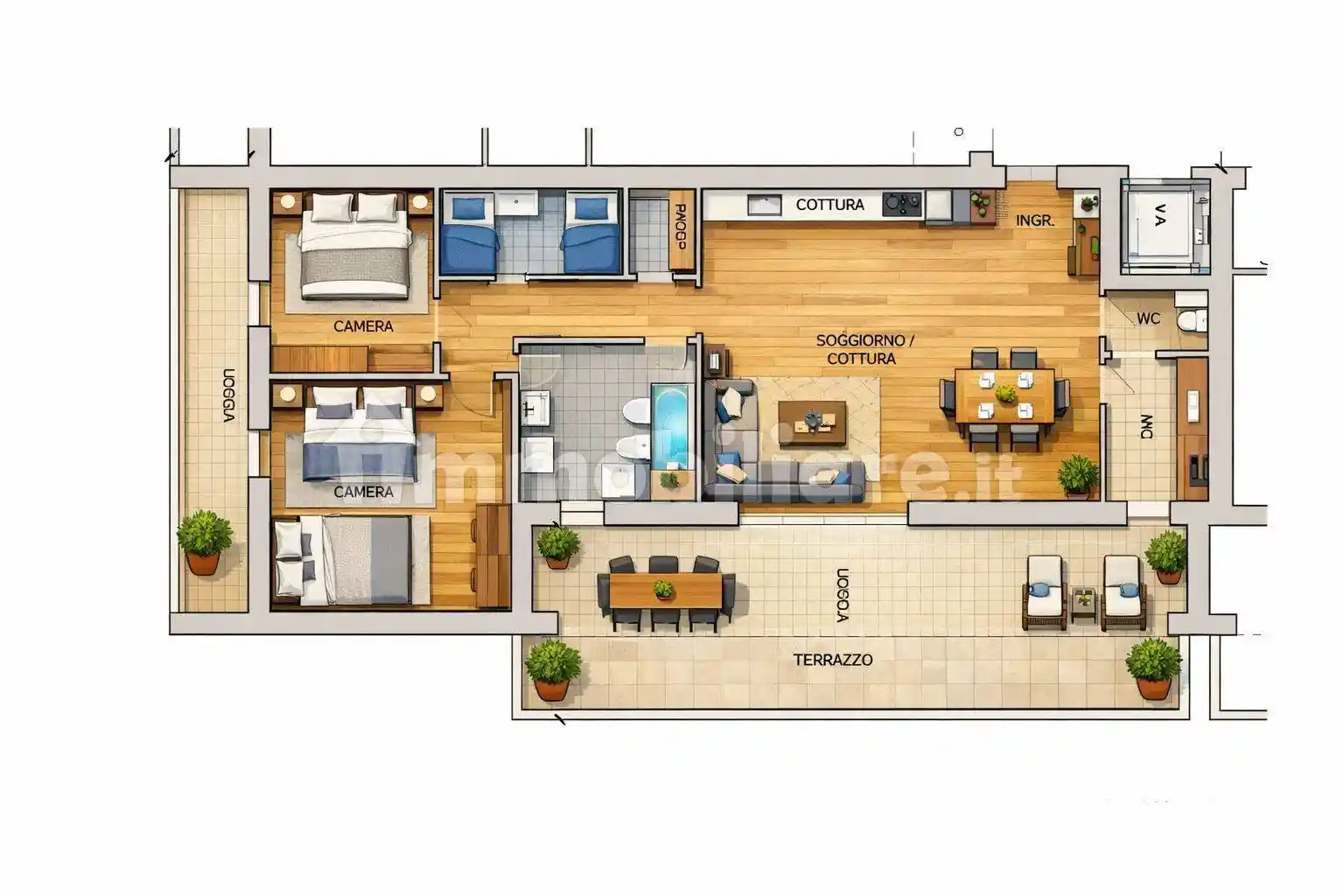 Appartamento in vendita a Abano Terme