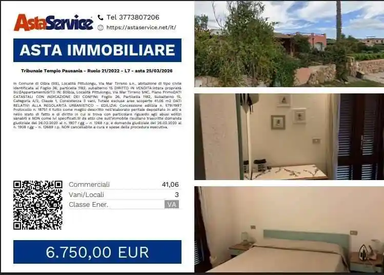 Casa indipendente in vendita a Olbia