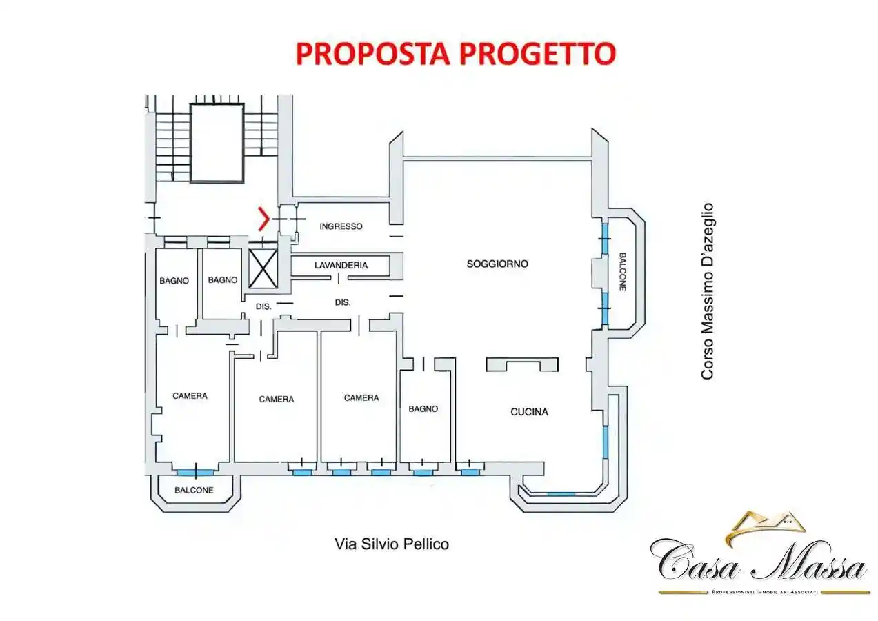 Appartamento in vendita a Torino