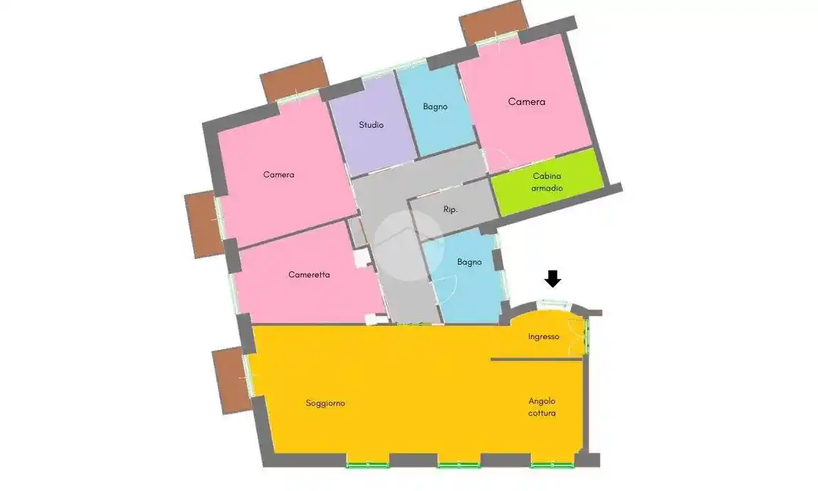 Appartamento in vendita a Roma