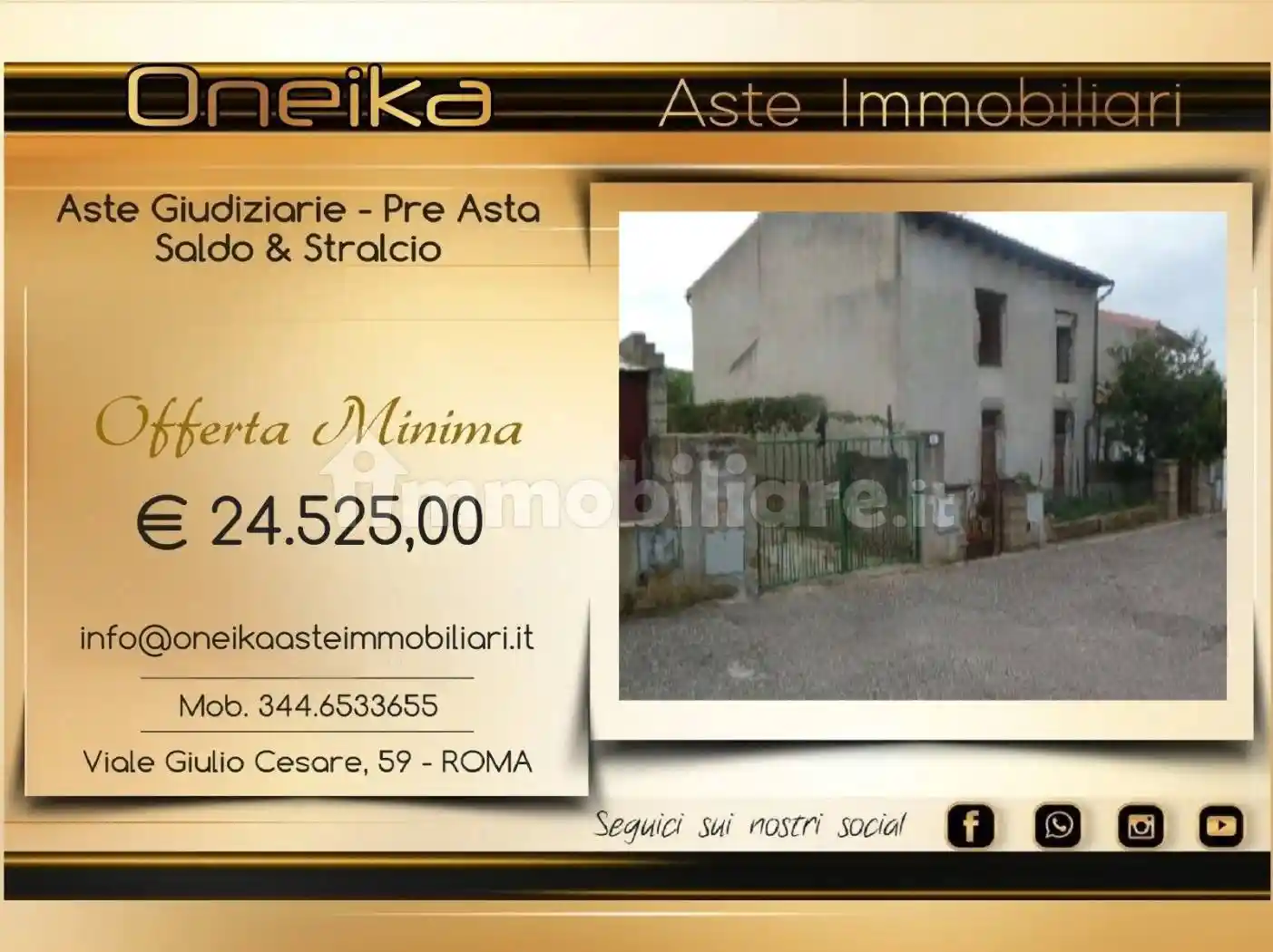 Appartamento in vendita a Bauladu