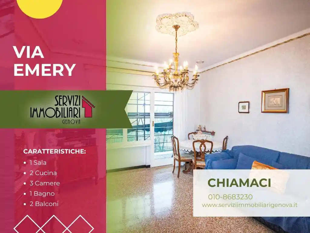 Appartamento in vendita a Genova