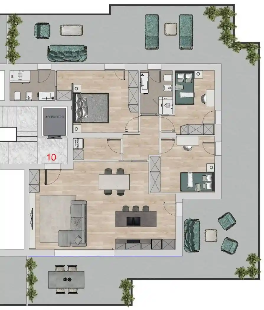 Attico - Mansarda in vendita a Padova