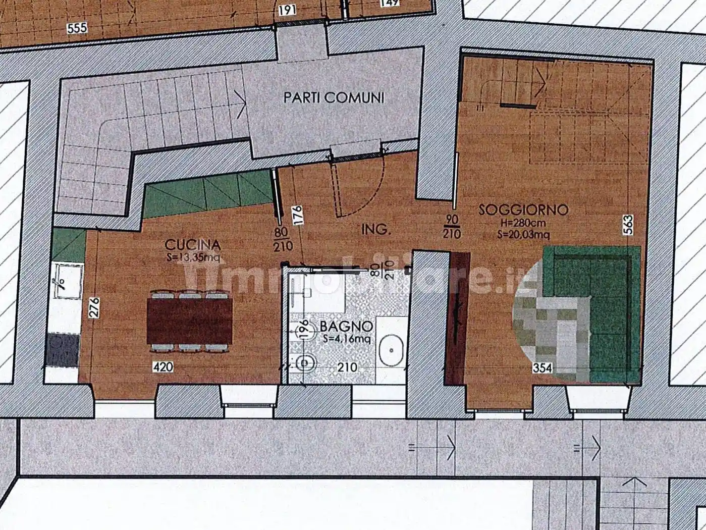 Appartamento in vendita a Oggiono