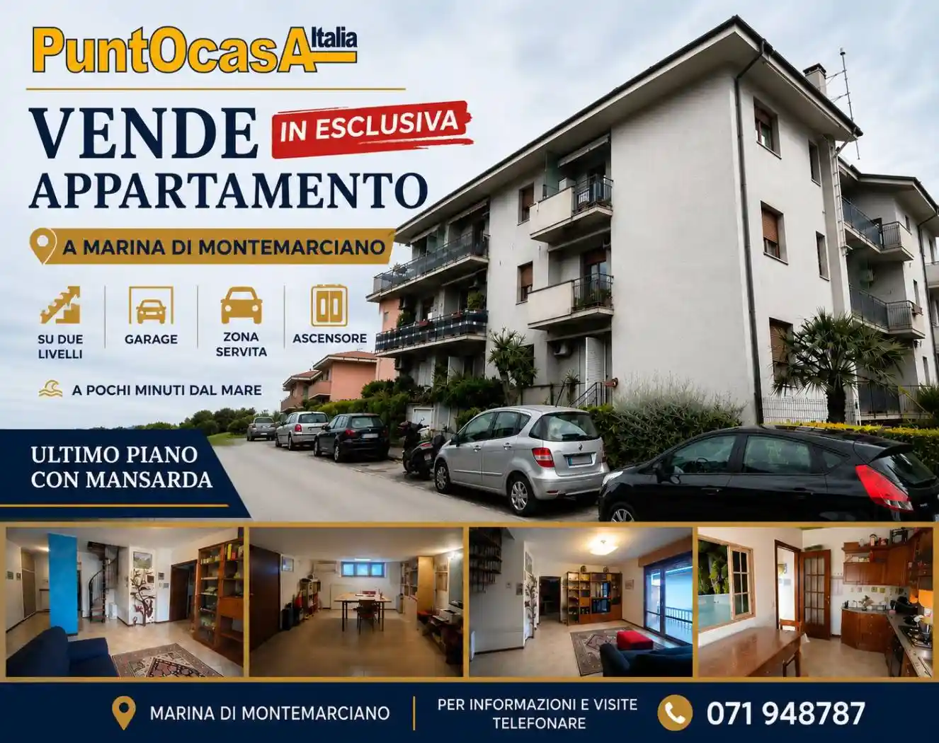 Appartamento in vendita a Montemarciano