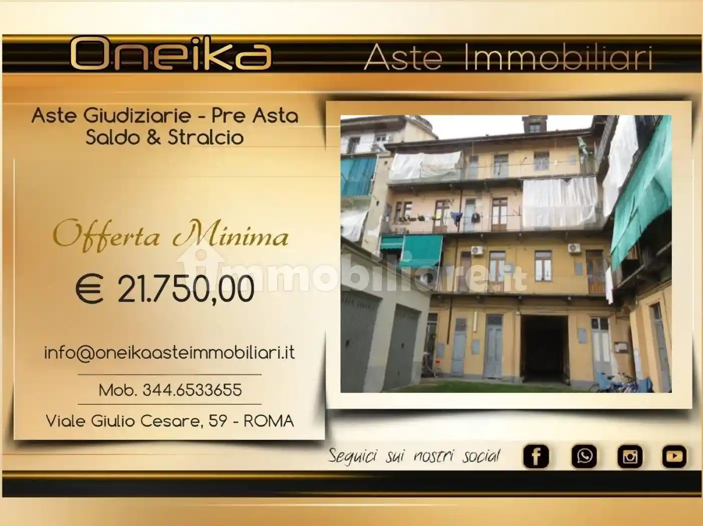 Appartamento in vendita a Torino