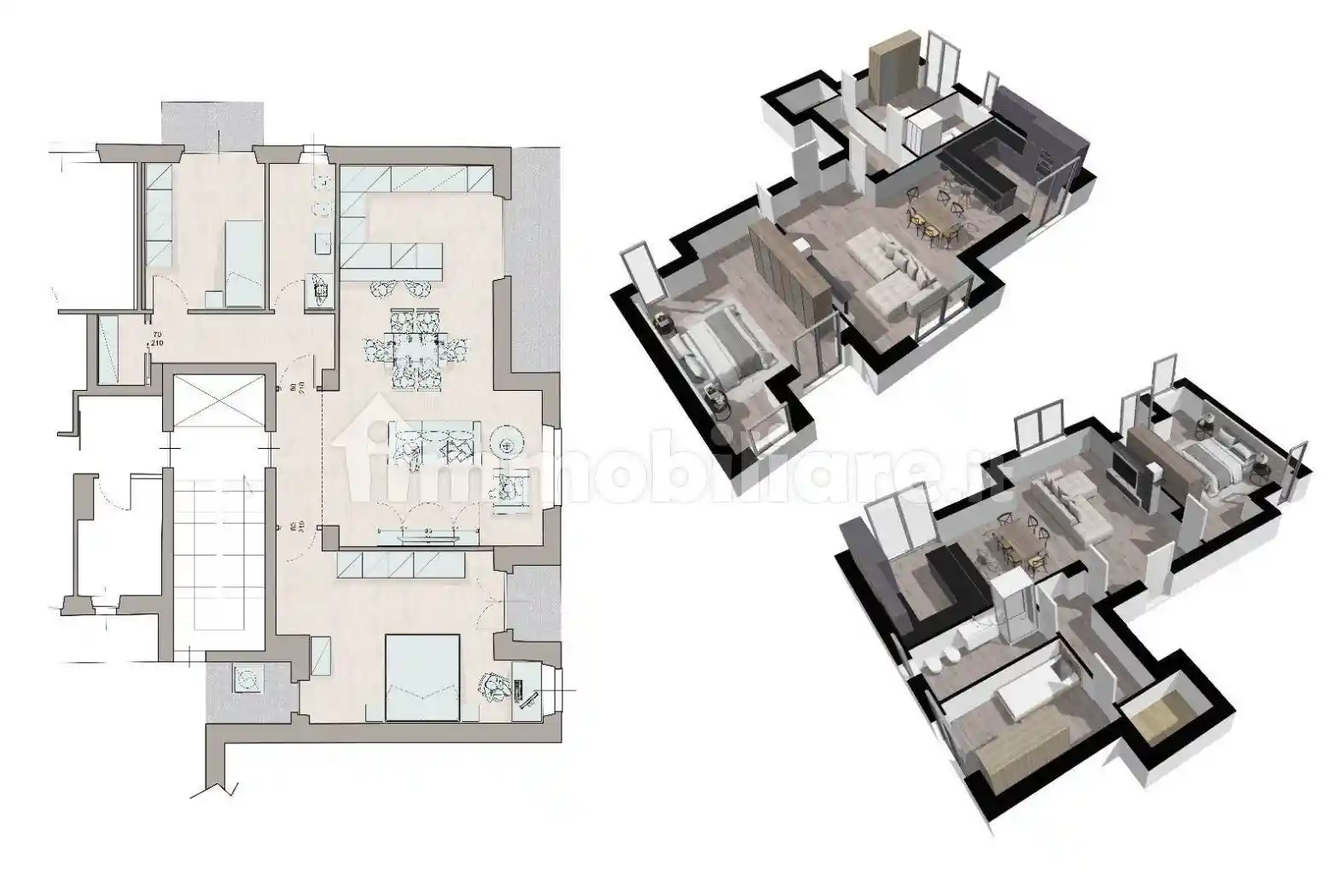 Appartamento in vendita a San Damiano d'Asti
