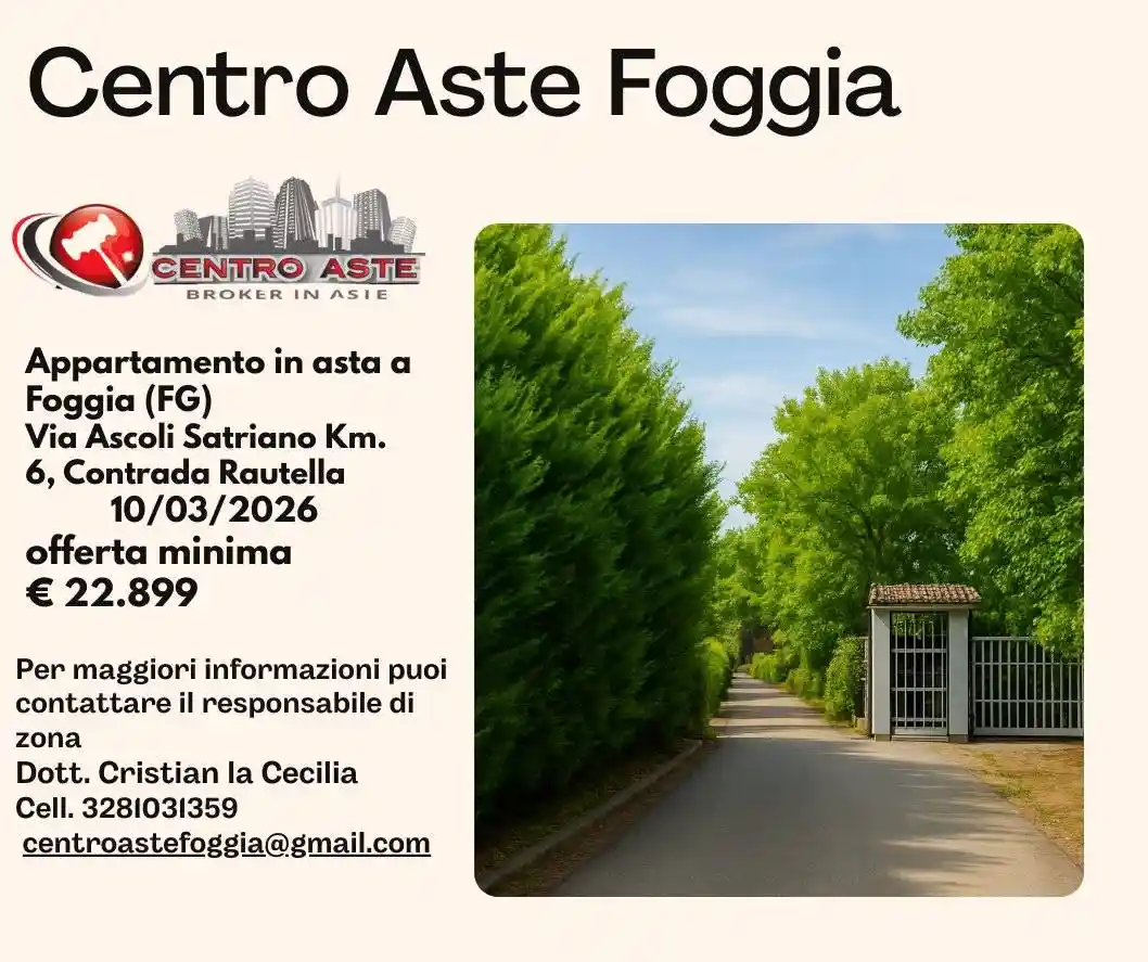 Appartamento in vendita a Foggia