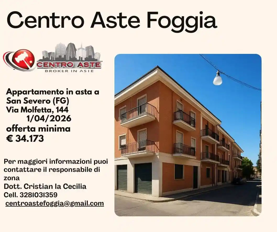 Appartamento in vendita a San Severo