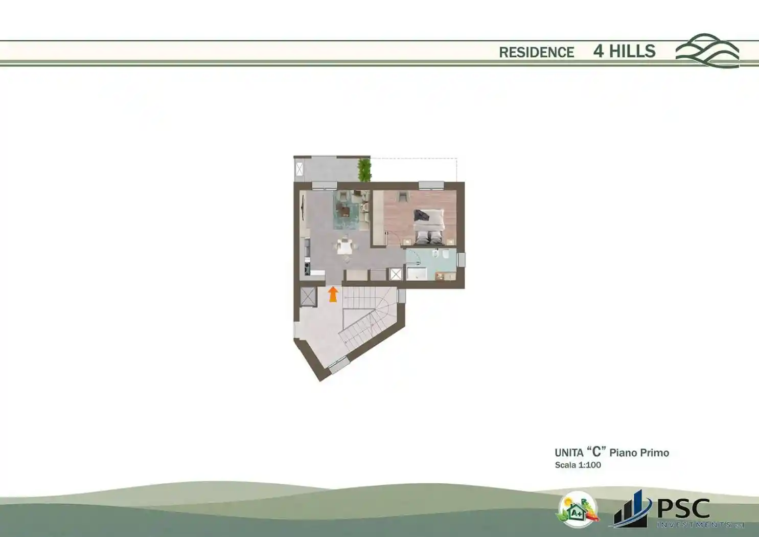 Appartamento in vendita a Scandiano