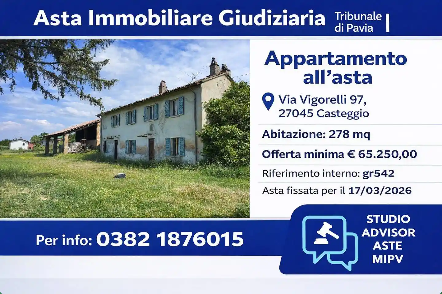 Appartamento in vendita a Casteggio