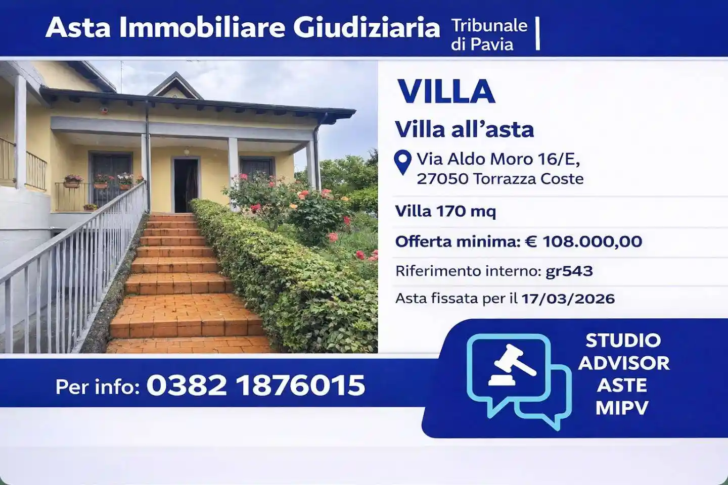 Villa in vendita a Torrazza Coste