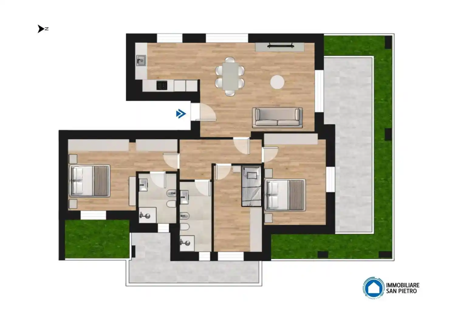 Appartamento in vendita a Zola Predosa