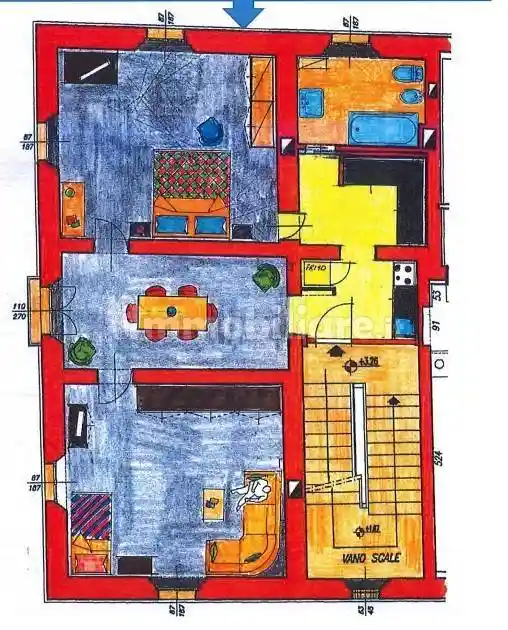 Appartamento in affitto a Busseto