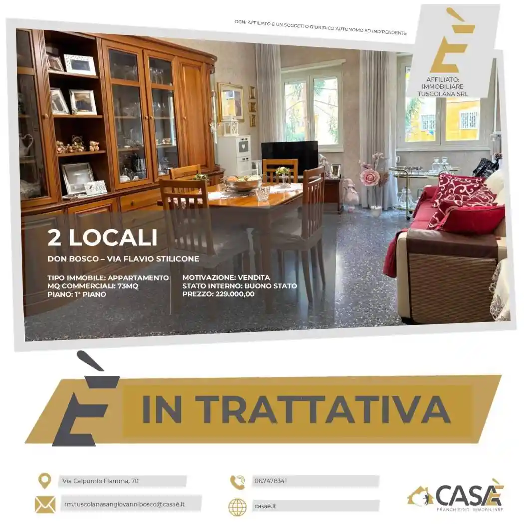 Appartamento in vendita a Roma