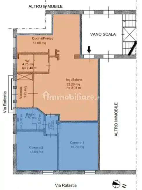 Appartamento in affitto a Salerno