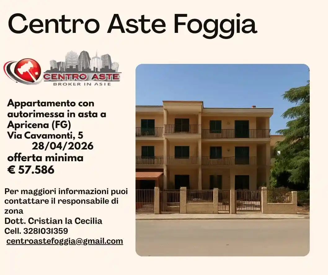 Appartamento in vendita a Apricena