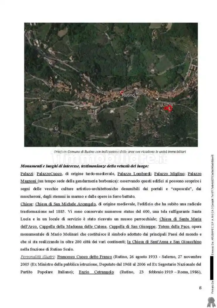 Appartamento in vendita a Rutino