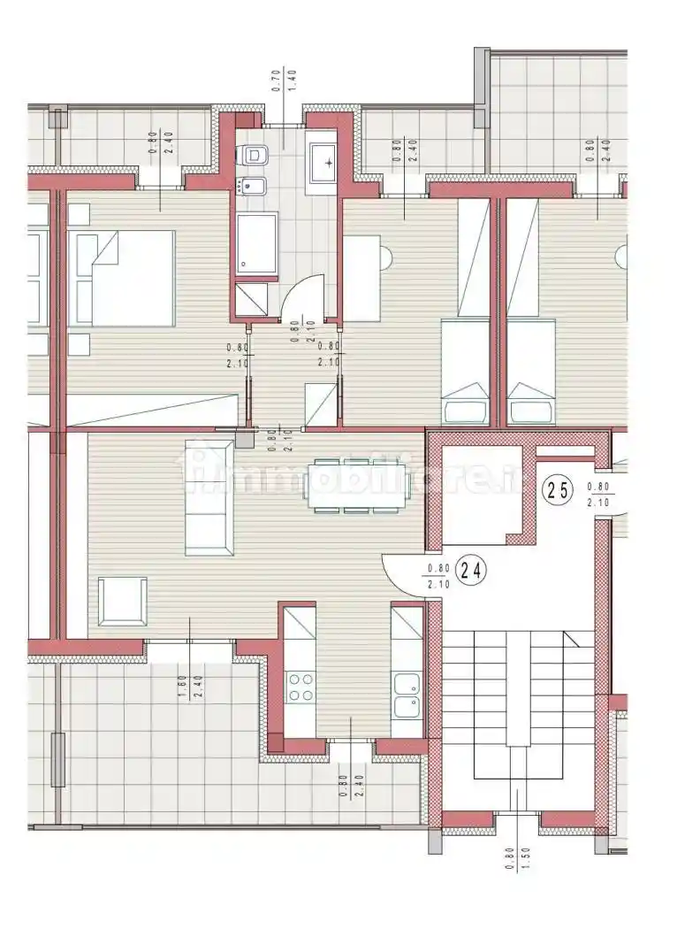 Appartamento in vendita a Piacenza