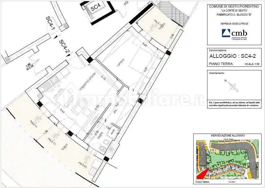 Appartamento in vendita a Sesto Fiorentino