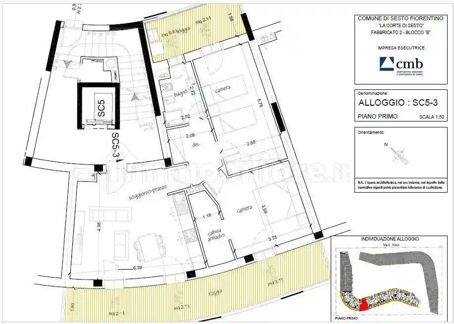 Appartamento in vendita a Sesto Fiorentino