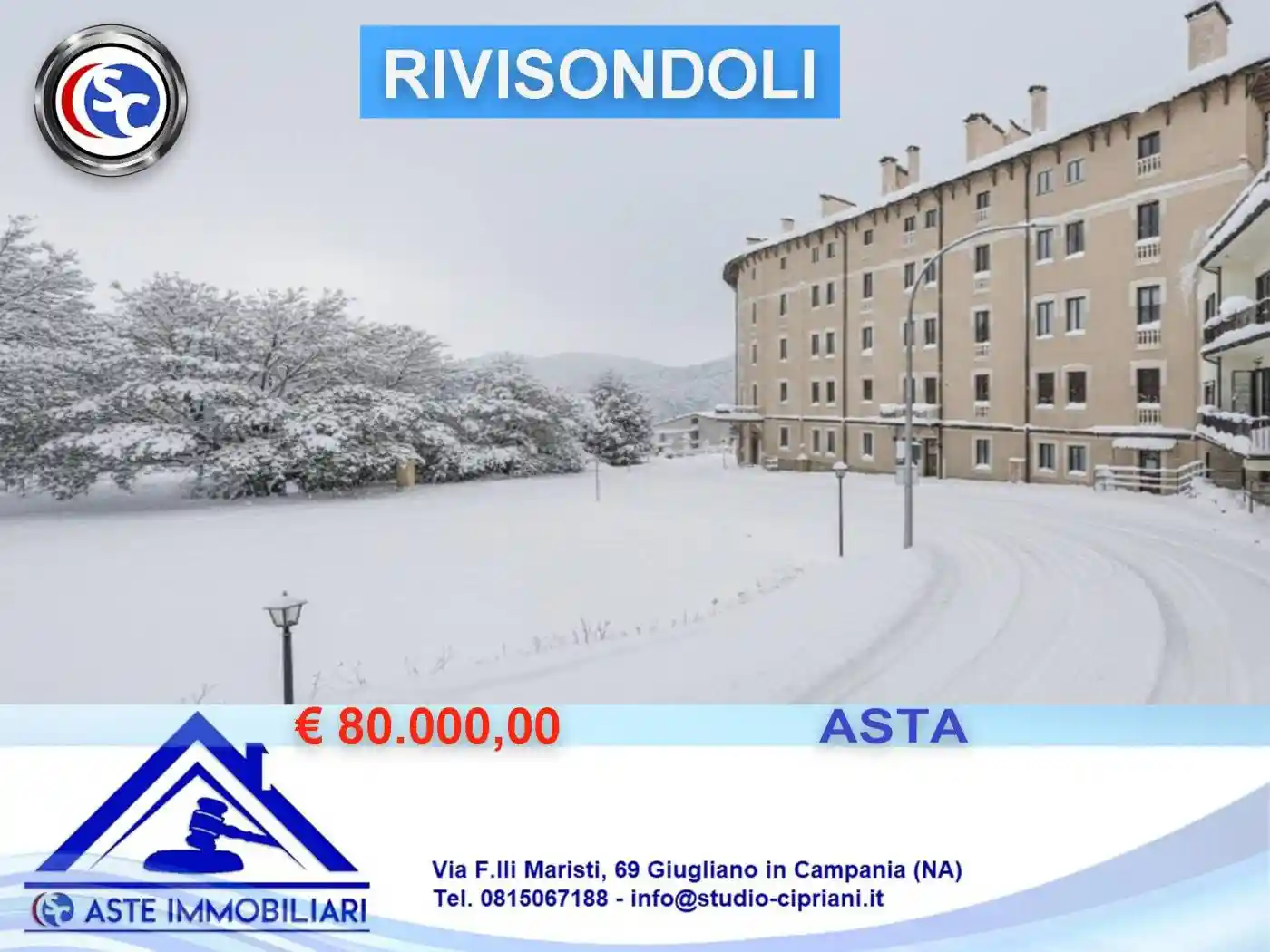 Appartamento in vendita a Rivisondoli