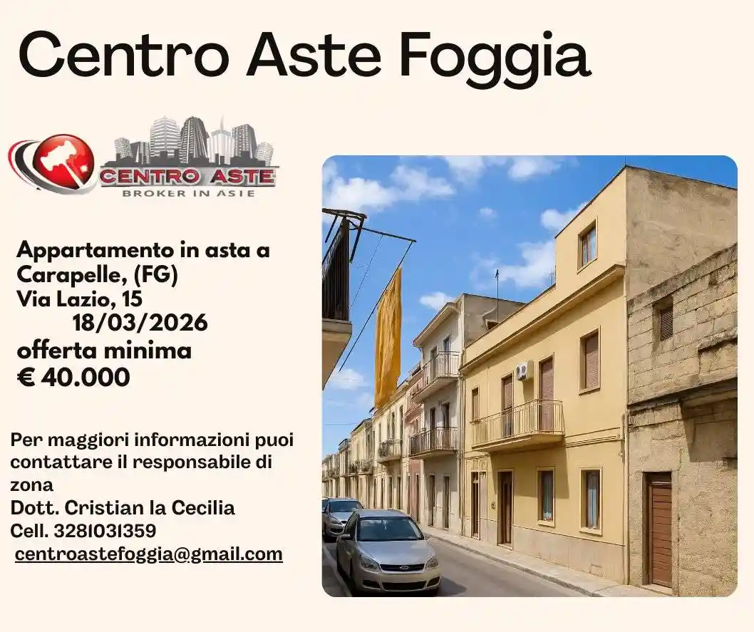 Appartamento in vendita a Carapelle