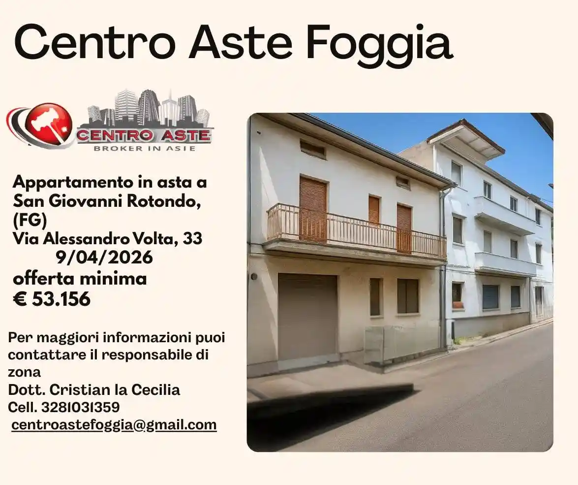 Appartamento in vendita a San Giovanni Rotondo