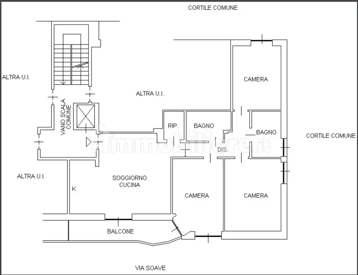 Appartamento in affitto a Milano