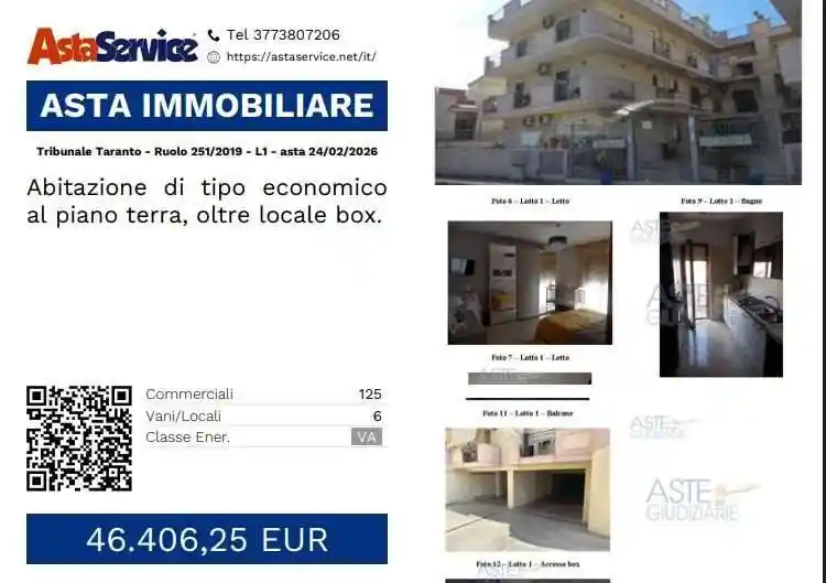 Appartamento in vendita a Monteiasi