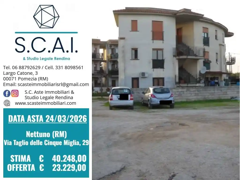 Appartamento in vendita a Nettuno
