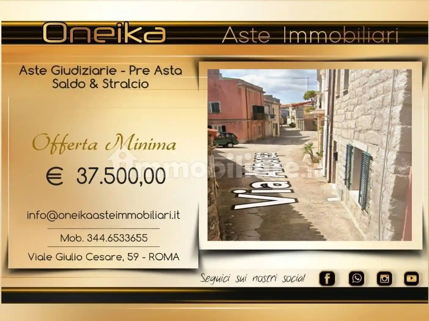 Appartamento in vendita a Luras