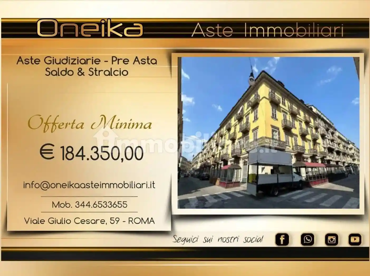 Appartamento in vendita a Torino