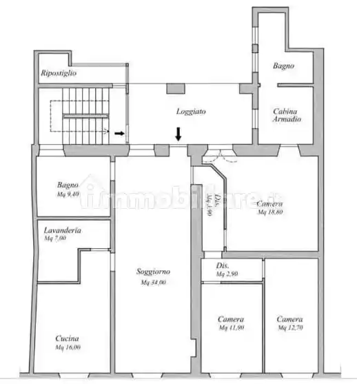 Appartamento in vendita a Piacenza