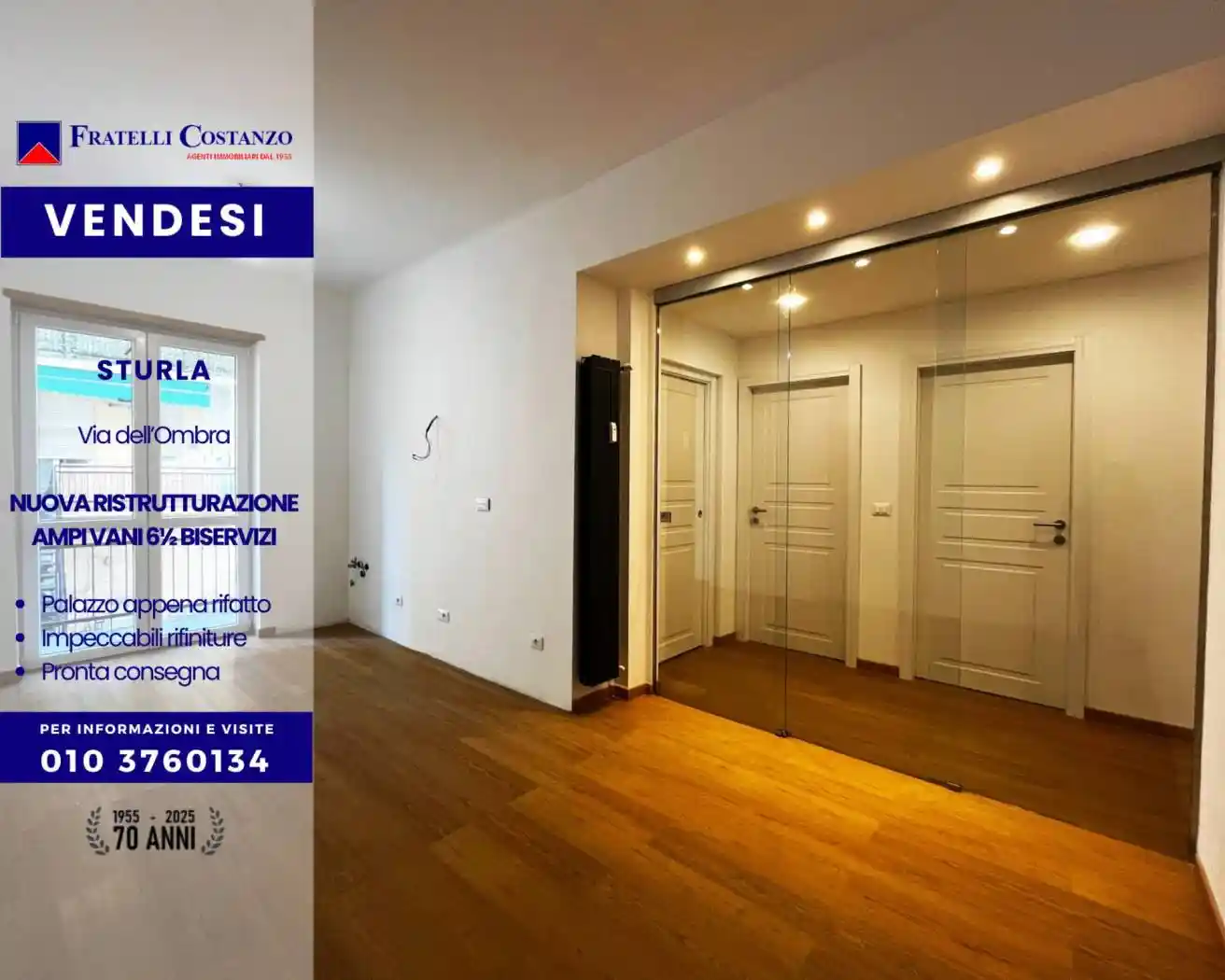 Appartamento in vendita a Genova