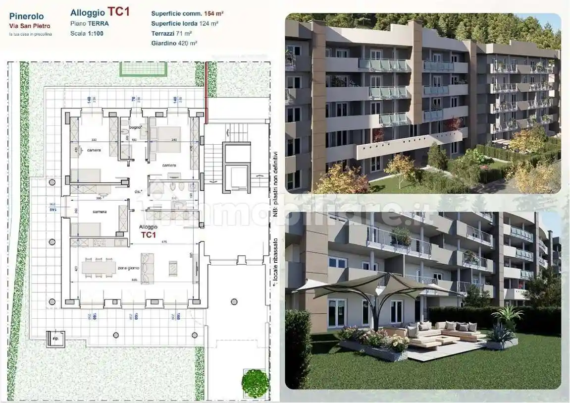 Appartamento in vendita a Pinerolo