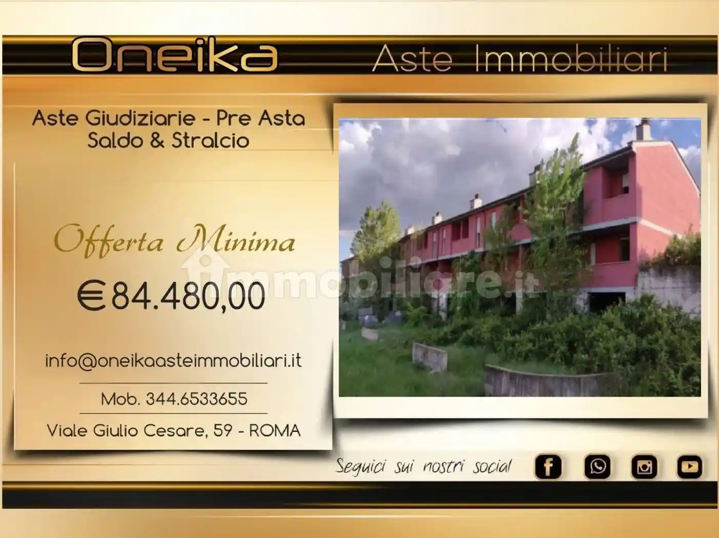 Villetta a schiera in vendita a Roma