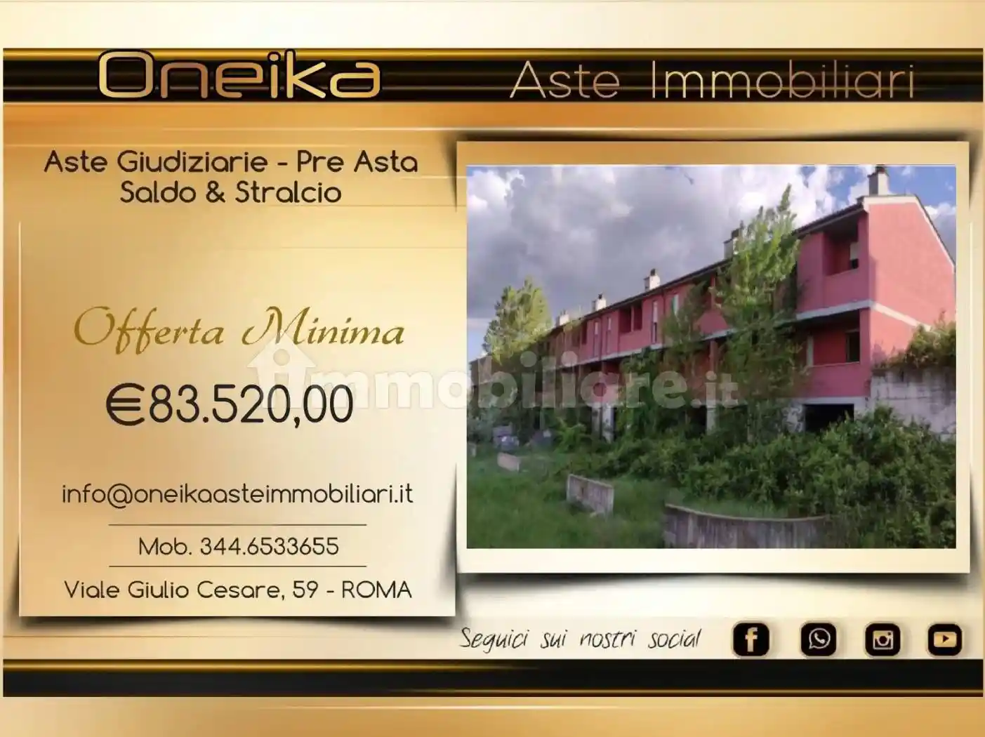 Villetta a schiera in vendita a Roma