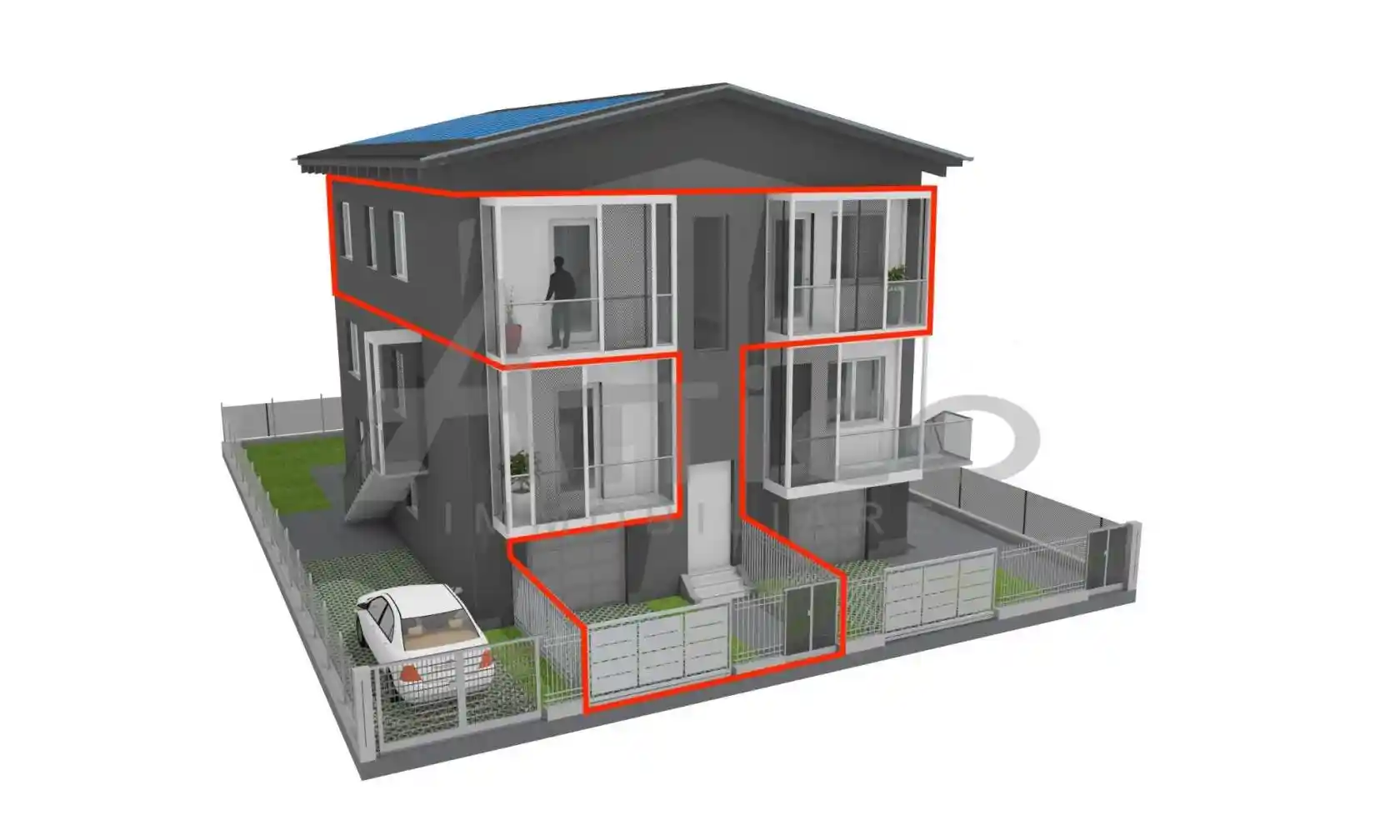 Attico - Mansarda in vendita a Rovigo
