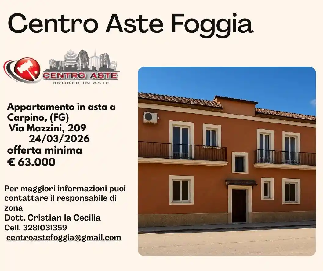 Appartamento in vendita a Carpino