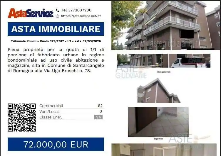 Appartamento in vendita a Santarcangelo di Romagna